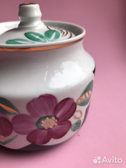 Сахарница из чайного сервиза вербилки СССР