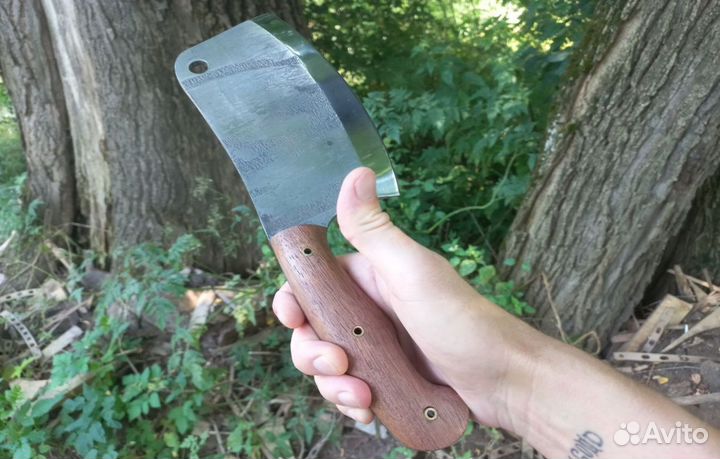 Нож ручной работы сербский тяпка