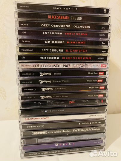 CD диски зарубежный рок лучшее