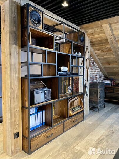 Лофт мебель на заказ от столярного цеха