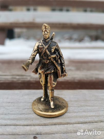 Статуэтка Советский солдат бронза