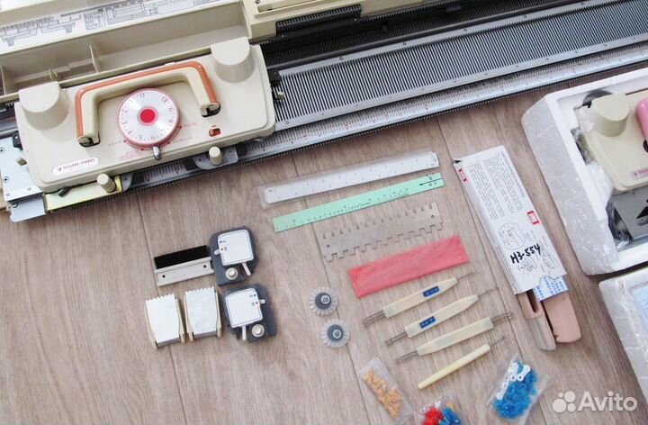 Вязальная 7 кл. Silver reed 370 + ажурная каретка