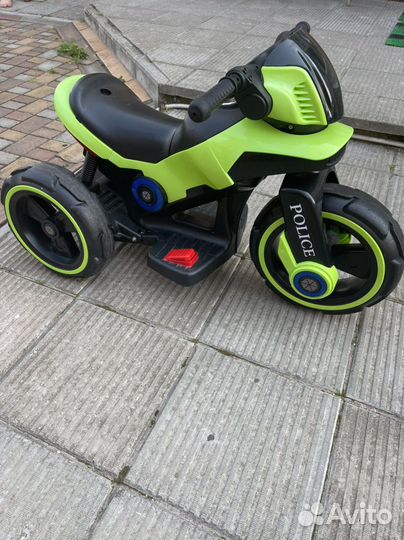 Детский электромотоцикл бу
