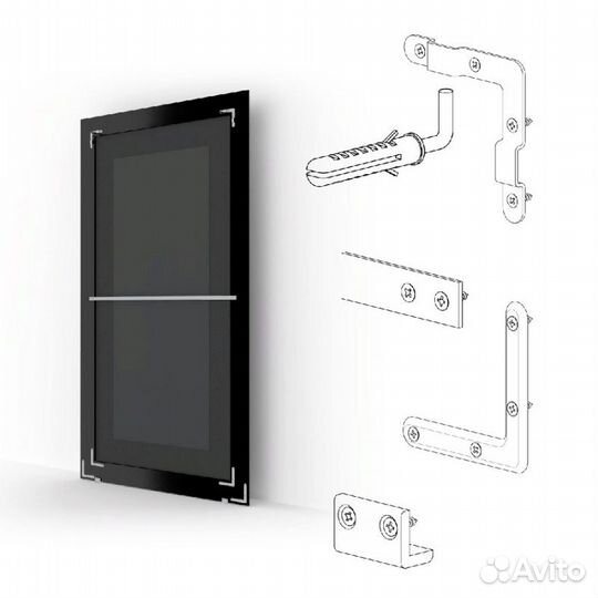 Зеркало Evoform Exclusive Floor 200х81 Фреска