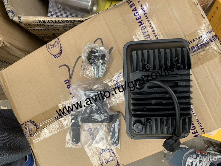 Фарыфара противотуманная камаз 2.шт (70W) 9.LED