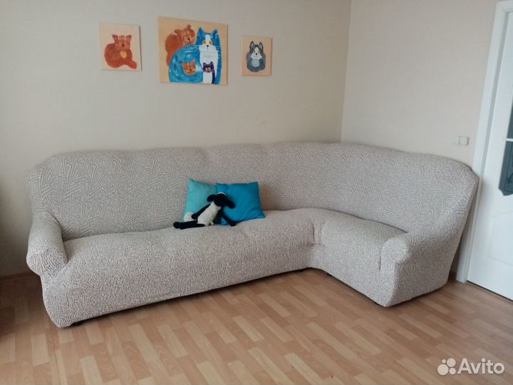 Чехол на угловой диван