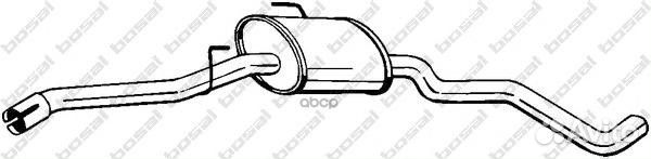 Глушитель 282-503 Bosal