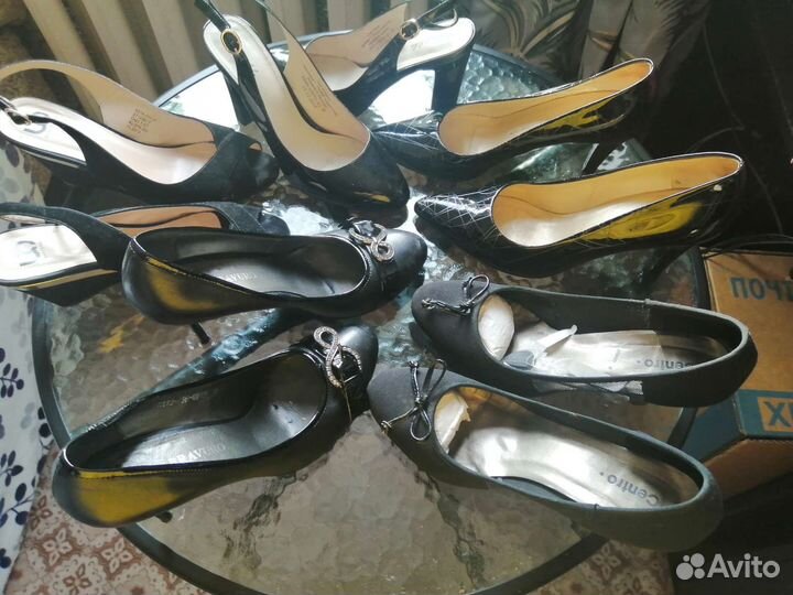Туфли женские 37 размер пакетом