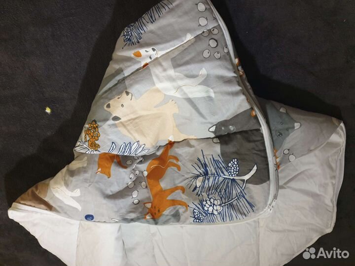 Конверт детский, тёплый