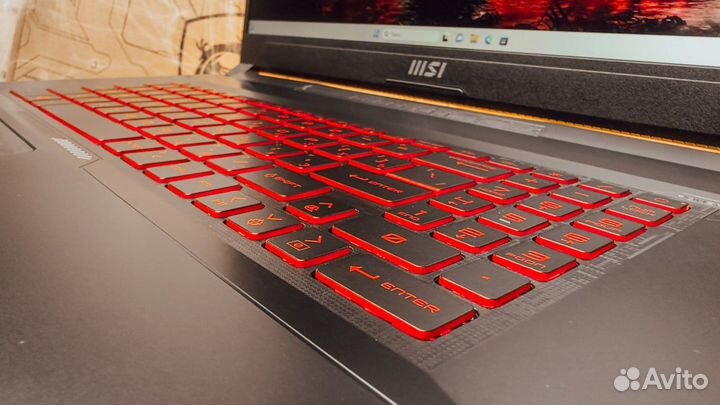 Игровой ноутбук MSI Katana / Core i5 / RTX / 144гц