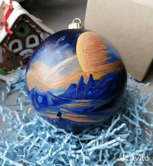 Ёлочные шары. Ручная работа