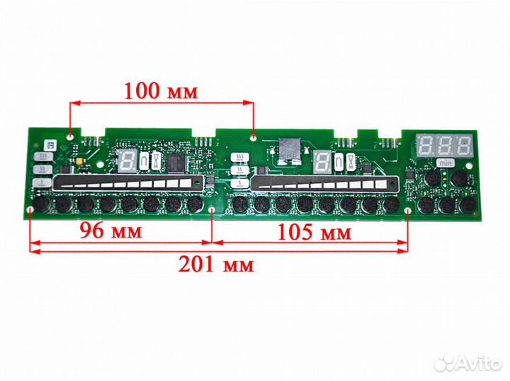 Плата управления варочной поверхности EGO