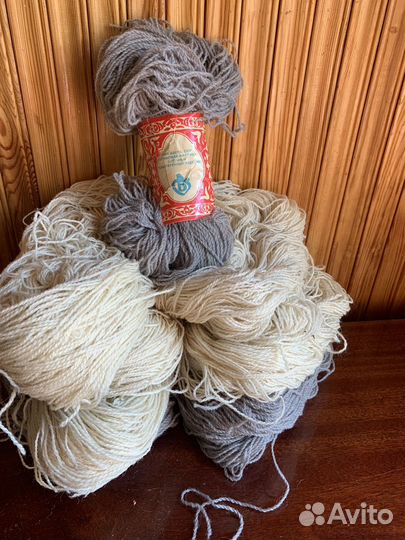 Пряжа для вязания шерсть СССР
