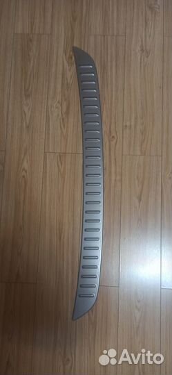 Накладка на задний бампер Форд Фокус 2 хэтчбек