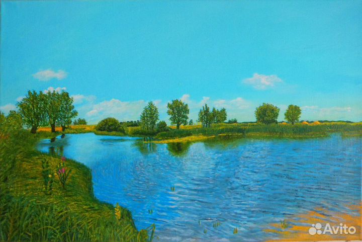 Протока реки Самара