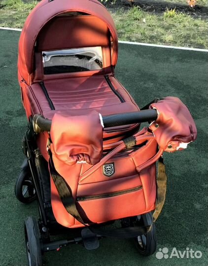 Коляска Adamex Belissa 2в1 + Автолюлька в подарок