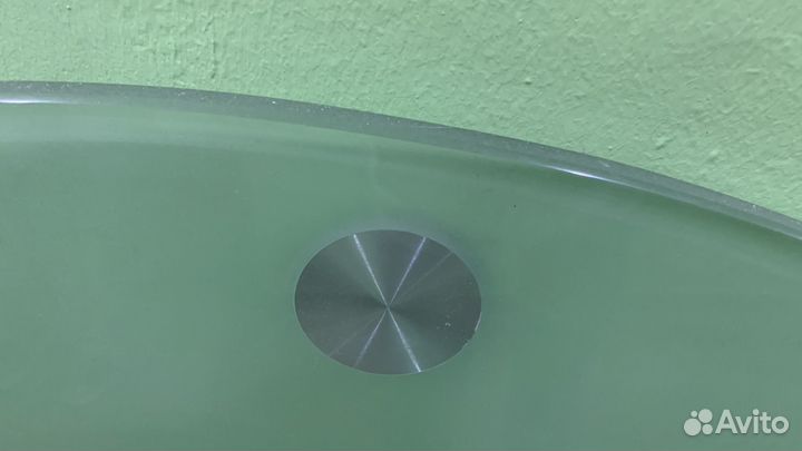 Стол круглый стеклянный