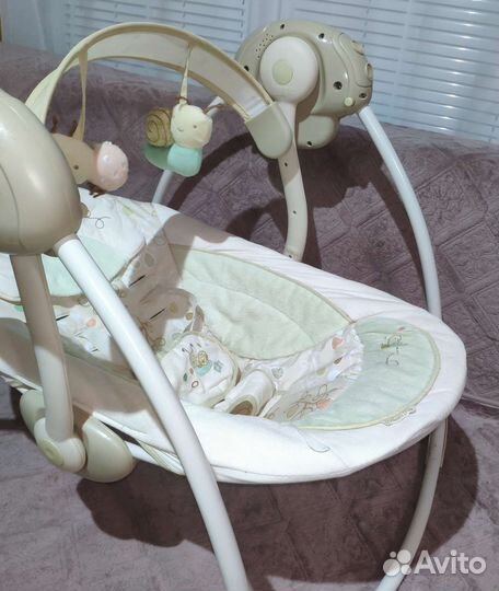 Детские электронные качели для новорожденных