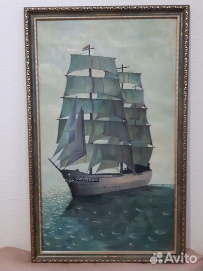 Картина маслом на холсте большая