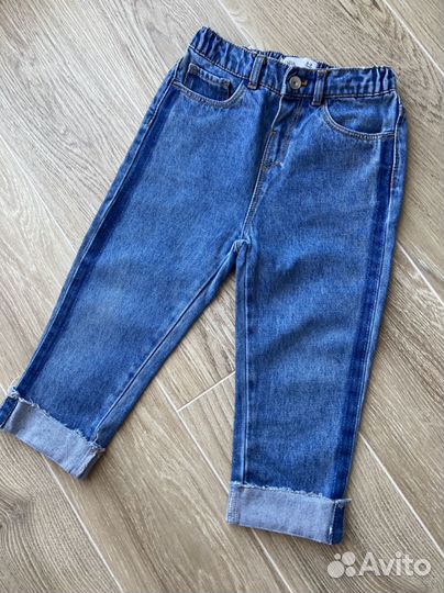 Джинсы zara для девочки 98