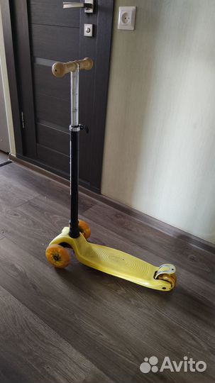 Самокат детский трехколесный бу