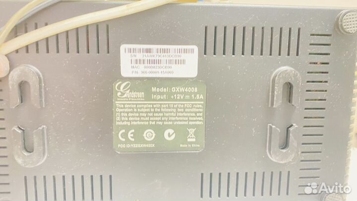 Телефонный шлюз grandstream gxw4008