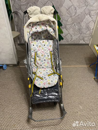 Детские санки коляска