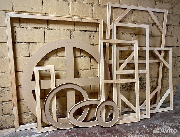 Подрамники для натяжки холста, глухие, ваш размер