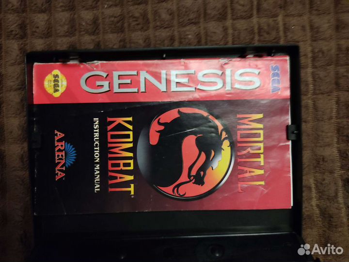 Mortal Kombat MK Sega оригинал