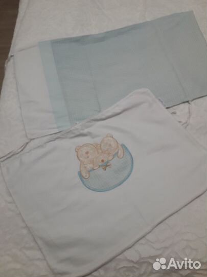 Бортики и балдахин в кроватку