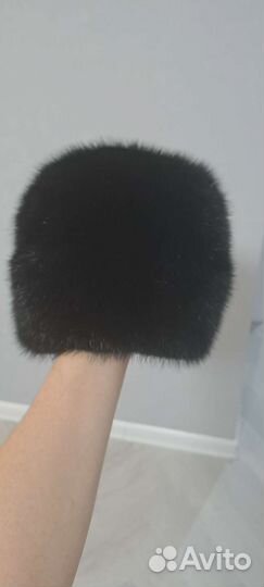 Шапка норковая женская