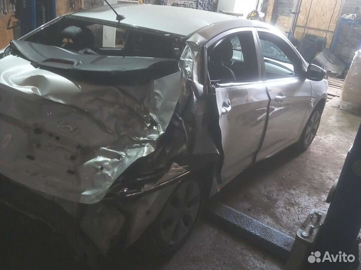 В разборе Hyundai Solaris 1 RB 2014г.в