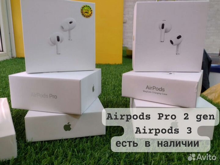 Наушники Airpods2,airpods3,airpods Pro 2 gen