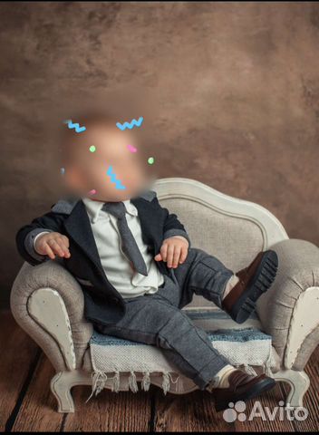 Костюм для мальчика 86 праздничный на годик