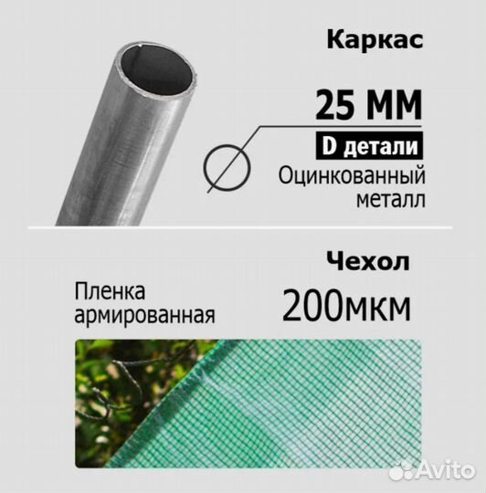 Теплица 3 на 4