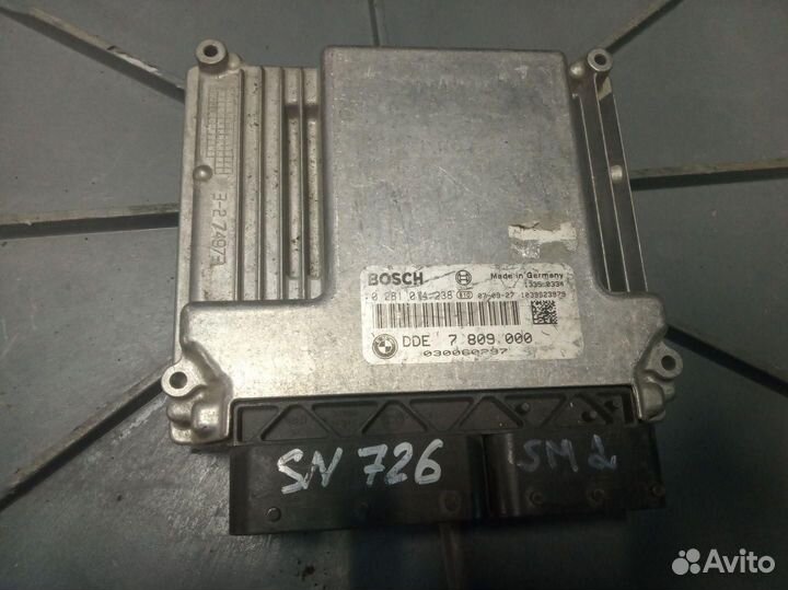 Блок управления двигателем BMW 1 E81/E82/E87/E88