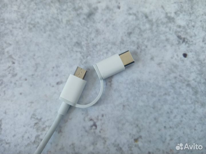 Кабель 2in1 USB Type-C/Micro ZMI AL501 100см