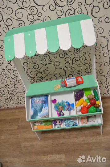 Прилавок игровой, полка