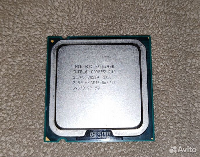Intel Core 2 duo e7400