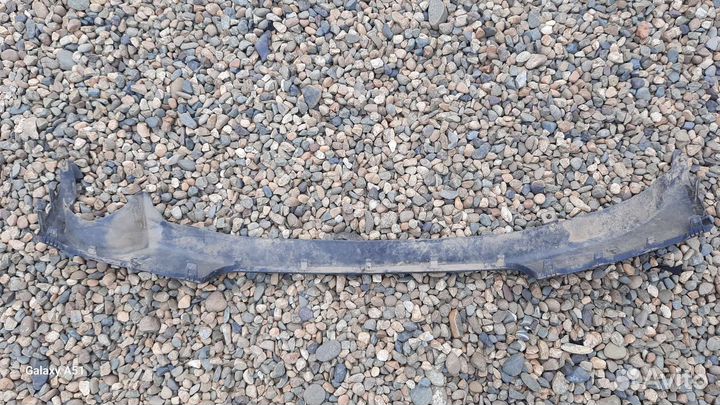 Накладка на задний бампер Мазда 3 BK sport