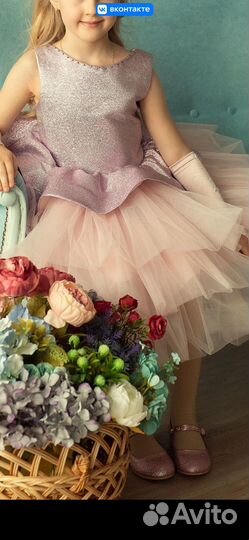 Платье для девочки 134