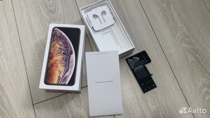 Коробка iPhone XS Max + аккумулятор (б/у)