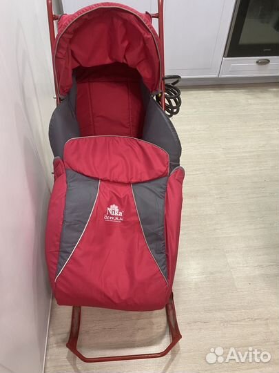 Коляска санки