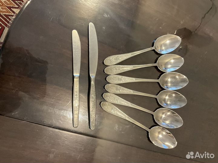 Столовые приборы из нерж. стали. СССР