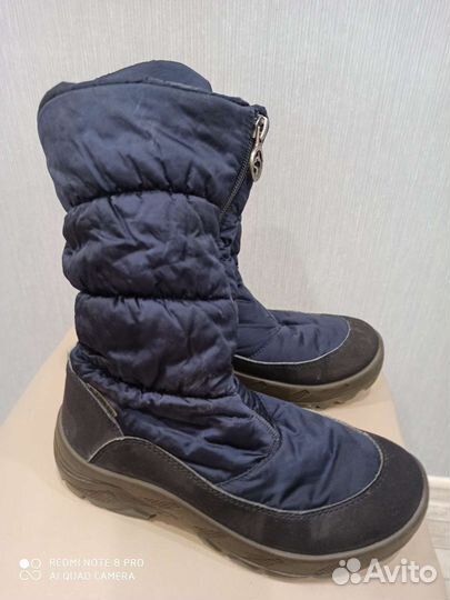 Зимние сапоги для девочки 33