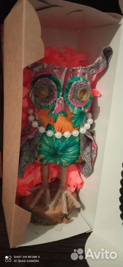 Сова интерьерная