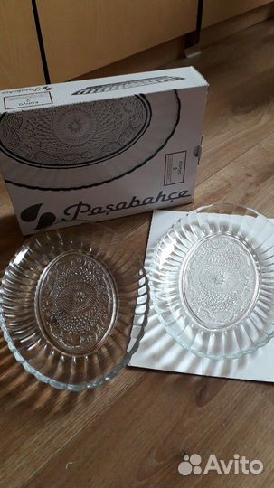 Сервировочные блюдца новые в упаковке