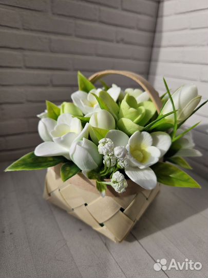 Букеты из мыла ручной работы