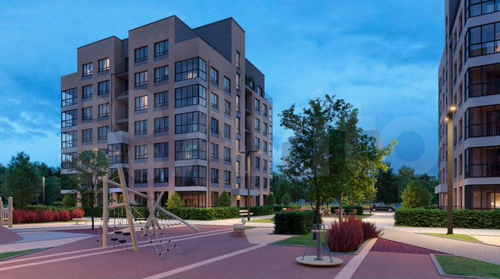 Квартира-студия, 34,7 м², 1/9 эт.