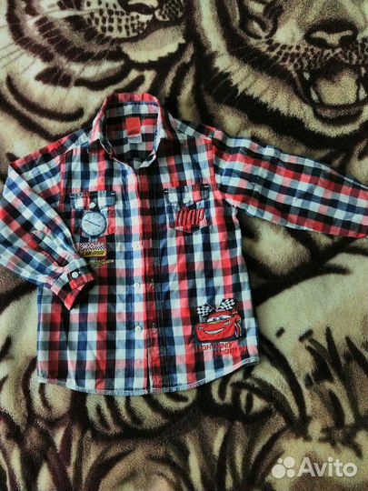 Рубашка на мальчика р.110